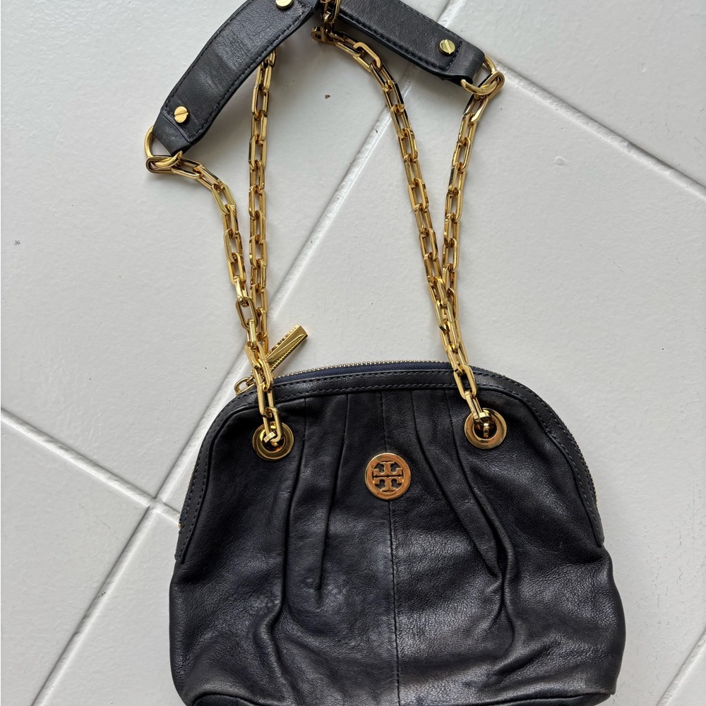 Tory Burch Leather Chain Shoulder Bag - excellent condition